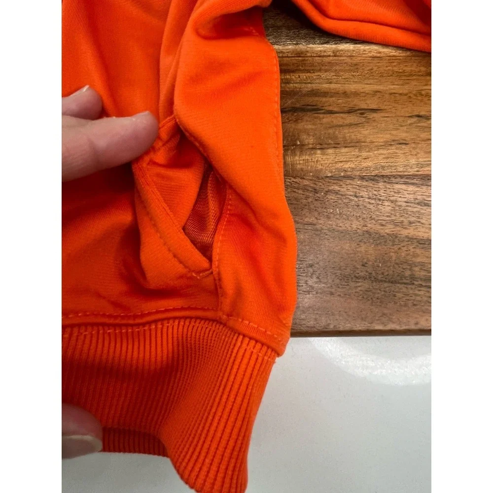 Nike Toddler Track Suit 2-Piece Set Orange Gray Size 12 Months Jacket Pants - Picture 5 of 8